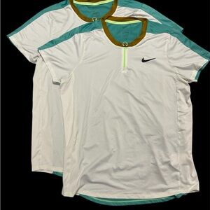 NikeCourt Advantage - Tennis Zip Henley x2